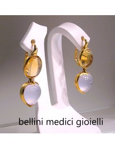 Orecchini in oro giallo con... 2