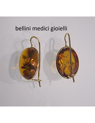 Orecchini pendenti in oro giallo con...