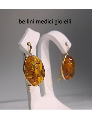 Orecchini pendenti in oro giallo con...