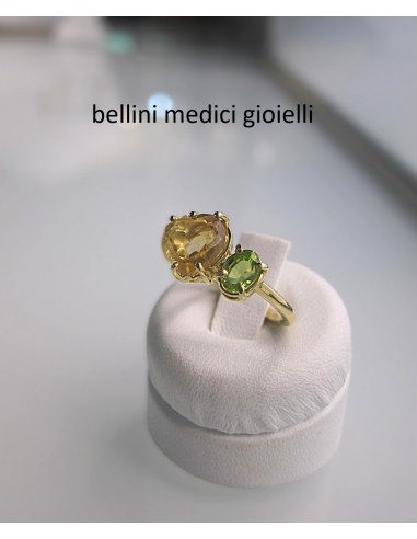 ANELLO IN ORO GIALLO CON CUORE DI...