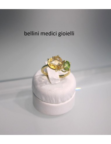 ANELLO IN ORO GIALLO CON CUORE DI...