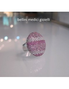 anello in oro bianco con... 2