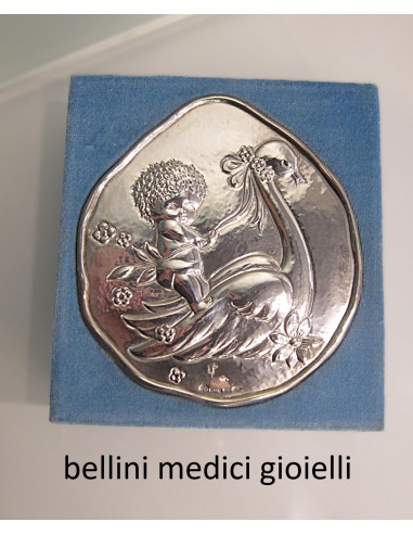 scatola con piastra della nascita in...