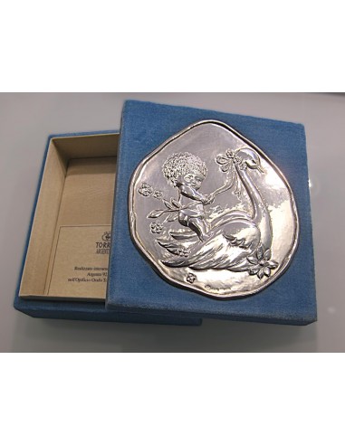 scatola con piastra della nascita in...