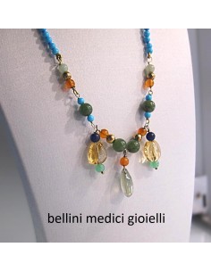 collana in pietra con... 2