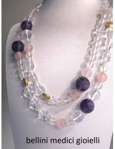 collana con cristallo di... 2