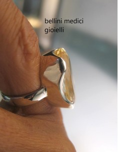 anello in argento con... 2